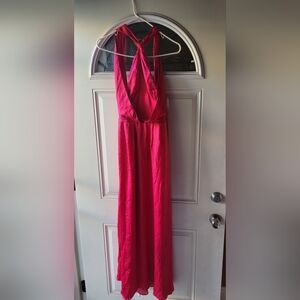Banana Republic Fuchsia Sleeveless Dress